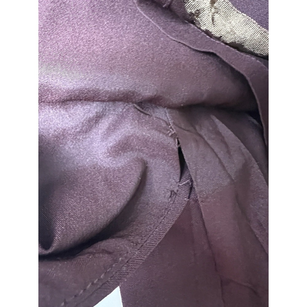 J CREW Aubergine Stretch Refined Wool Overlay Sheath Dress sz US Size 0 - Picture 14 of 15